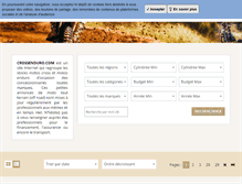 Tablet Screenshot of crossenduro.com